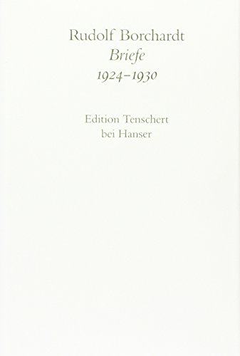 Beispielbild fr Gesammelte Briefe 1924-1930 zum Verkauf von AHA-BUCH GmbH