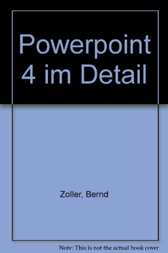 PowerPoint 4 im Detail. Hanser-Software-Lexikon