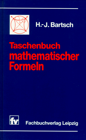 Taschenbuch mathematischer Formeln.