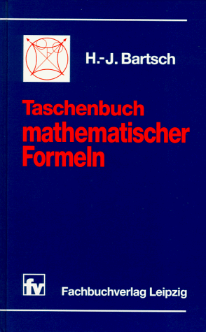 9783446193963: Taschenbuch mathematischer Formeln
