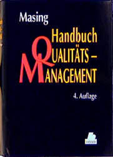 Stock image for Handbuch Qualittsmanagement for sale by medimops