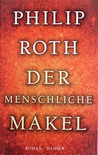 Stock image for Der menschliche Makel: Roman for sale by medimops