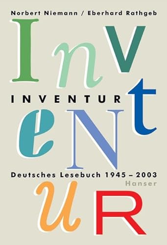 Stock image for Inventur. Deutsches Lesebuch 1945 - 2003 for sale by medimops