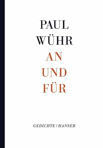 Beispielbild fr An und Fr: Gedichte zum Verkauf von medimops