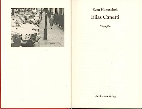 9783446205840: Elias Canetti: Biographie