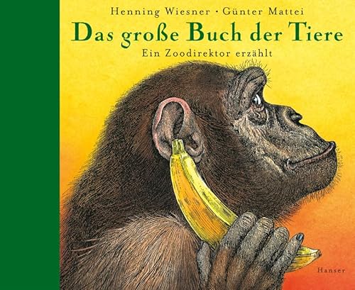 Beispielbild fr Das groe Buch der Tiere. Ein Zoodirektor erzhlt. Mit einem Vorwort von Henning Wiesner und Gnter Mattei: Vom Sinn des Zoos. Mit einem Literaturverzeichnis und einem Stichwortverzeichnis. zum Verkauf von BOUQUINIST