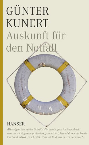 9783446209916: Auskunft fr den Notfall