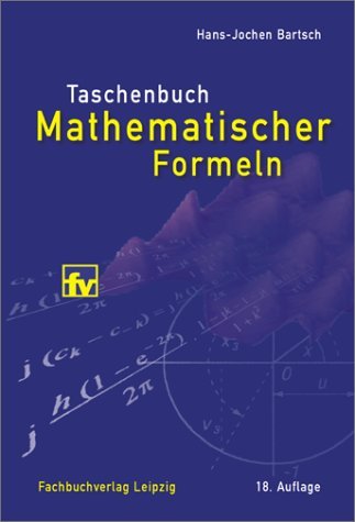 9783446210486: Taschenbuch mathematischer Formeln