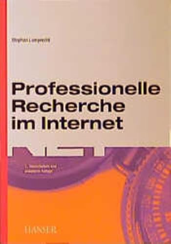 Stock image for Professionelle Recherche im Internet. for sale by Buchpark