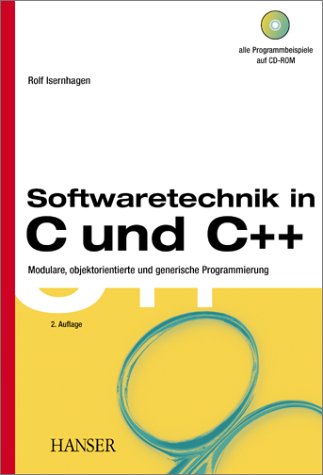 9783446215849: Softwaretechnik in C und C++. Modulare, objektorientierte und generische Programmierung