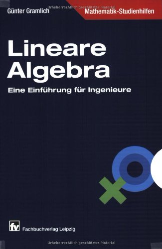 9783446221222: Lineare Algebra. Anwendungen fr Ingenieure.