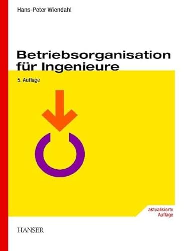 Stock image for Betriebsorganisation fr Ingenieure for sale by medimops