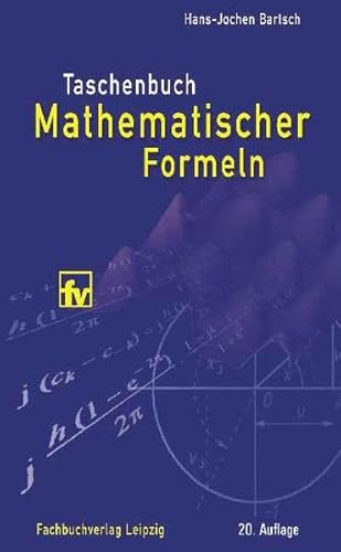 Stock image for Taschenbuch mathematischer Formeln for sale by medimops