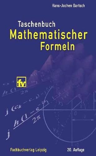9783446228917: Taschenbuch Mathematischer Formeln