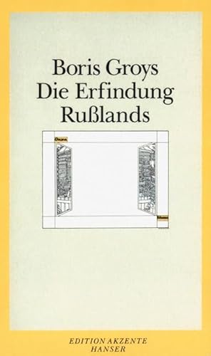 Die Erfindung Russlands (9783446231061) by Groys, Boris