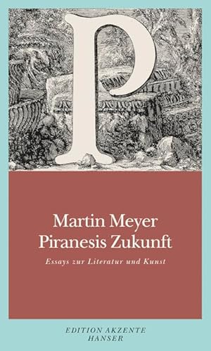 9783446234062: Piranesis Zukunft: Essays zu Literatur und Kunst