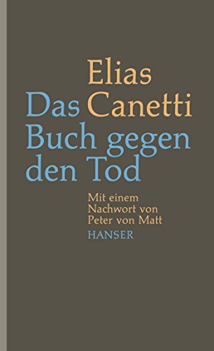 Stock image for Das Buch gegen den Tod: Mit einem Nachwort v. Peter von Matt for sale by DER COMICWURM - Ralf Heinig