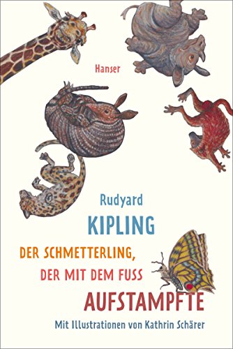 9783446252998: Der Schmetterling, der mit dem Fu aufstampfte