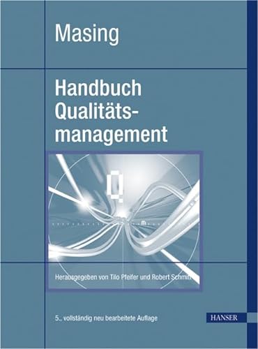 Beispielbild fr Masing Handbuch Qualittsmanagement zum Verkauf von medimops