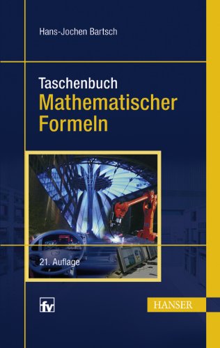 Beispielbild fr Taschenbuch mathematischer Formeln. zum Verkauf von ANTIQUARIAT BCHERBERG Martin Walkner