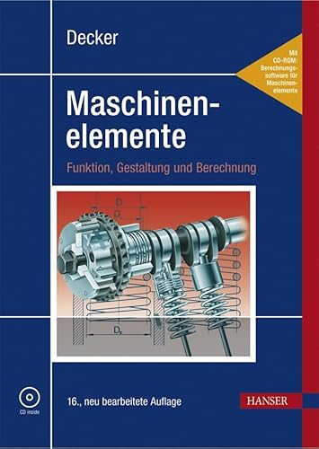 Beispielbild fr Decker Maschinenelemente Funktion, Gestaltung und Berechnung zum Verkauf von Buchpark