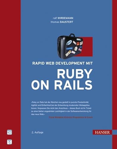9783446409323: Rapid Web Development mit Ruby on Rails
