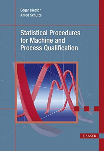 9783446422490: Statistical Procedures for Machine and Process Qualification