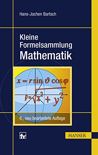 Stock image for Kleine Formelsammlung Mathematik for sale by medimops