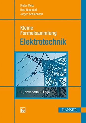 Stock image for Formelslg.Elektrotechnik 6.A for sale by Blackwell's