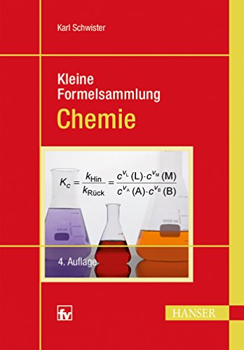 Stock image for Kleine Formelsammlung Chemie for sale by medimops