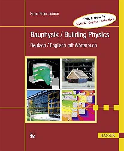 9783446443594: Bauphysik in Deutsch u.Englisch