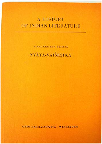 9783447018074: Nyaya-Vaisesika (A History of Indian literature. Vol. 6, Scientific and technical literature)