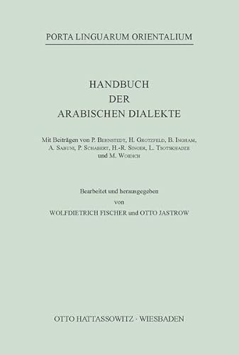 Imagen de archivo de Handbuch der arabischen Dialekte a la venta por ISD LLC
