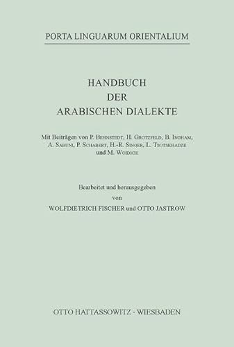 Stock image for Handbuch Der Arabischen Dialekte -Language: german for sale by GreatBookPrices