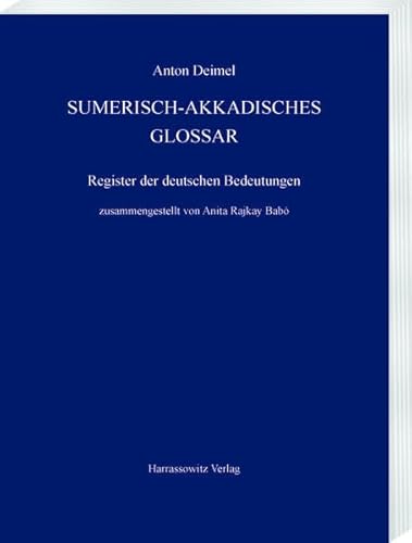 Beispielbild fr Sumerisch-Akkadisches Glossar zum Verkauf von Blackwell's