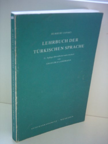 Lehrbuch der türkischen Sprache - Jansky Herbert, Landmann Angelika