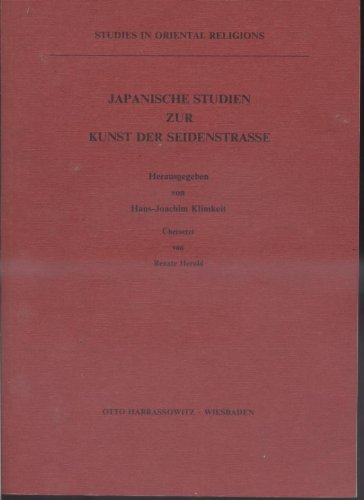 Beispielbild fr Japanische Studien zur Kunst der Seidenstrasse zum Verkauf von Antiquarius / Antiquariat Hackelbusch