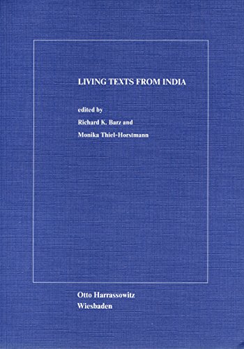 9783447029674: Living Texts from India: 2 (Khoj)