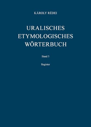 9783447031790: Uralisches Etymologisches Worterbuch: Register (German Edition)