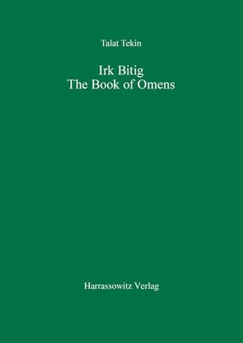 Stock image for Irk Bitig: The Book of Omens (Turcologica) (German Edition) for sale by GF Books, Inc.