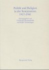 Beispielbild fr Politik und Religion in der Sowjetunion 1917-1941. zum Verkauf von SKULIMA Wiss. Versandbuchhandlung