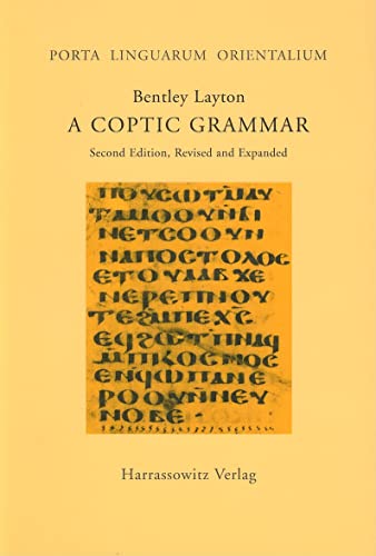 9783447048330: A Coptic Grammar: Sahidic Dialect, With Chrestomathy and Glossary