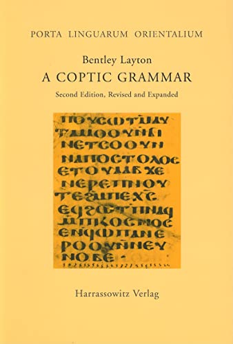 9783447048330: A Coptic Grammar: Sahidic Dialect (Porta Linguarum Orientalium)