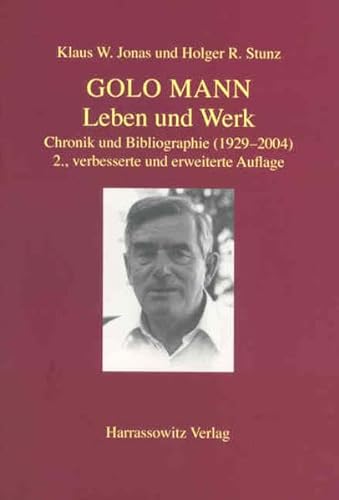 Beispielbild fr Golo Mann - Leben und Werk. zum Verkauf von SKULIMA Wiss. Versandbuchhandlung