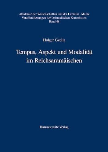 Beispielbild fr Tempus, Aspekt und Modalitt im Reichsaramischen. zum Verkauf von SKULIMA Wiss. Versandbuchhandlung