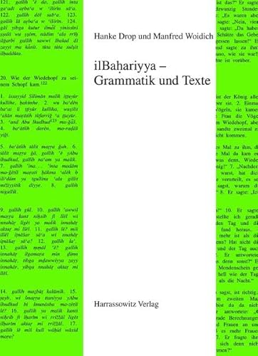 Beispielbild fr ilBahariyya - Grammatik und Texte. zum Verkauf von SKULIMA Wiss. Versandbuchhandlung