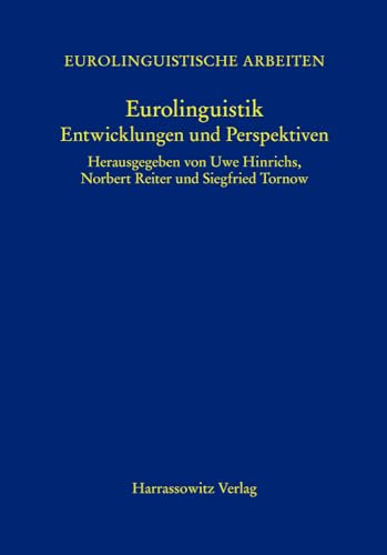 Imagen de archivo de Eurolinguistik. a la venta por SKULIMA Wiss. Versandbuchhandlung