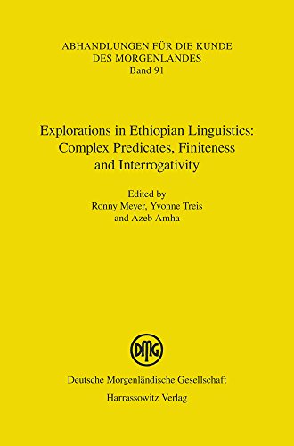 Stock image for Explorations in Ethiopian Linguistics for sale by ISD LLC