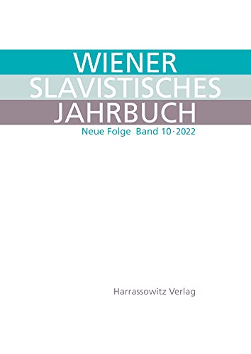 Stock image for Wiener Slavistisches Jahrbuch. 10 - 2022 for sale by ISD LLC