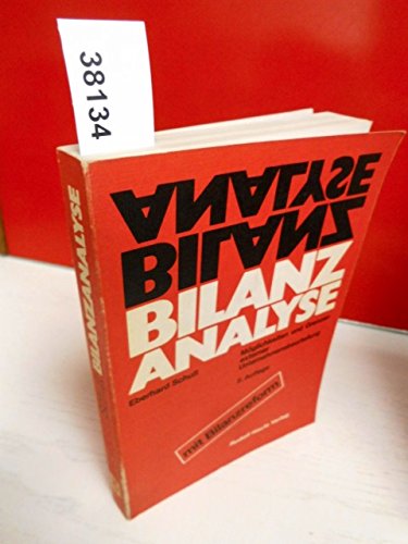 Beispielbild fr Bilanzanalyse : Mglichkeiten u. Grenzen externer Unternehmensbeurteilung. zum Verkauf von NEPO UG